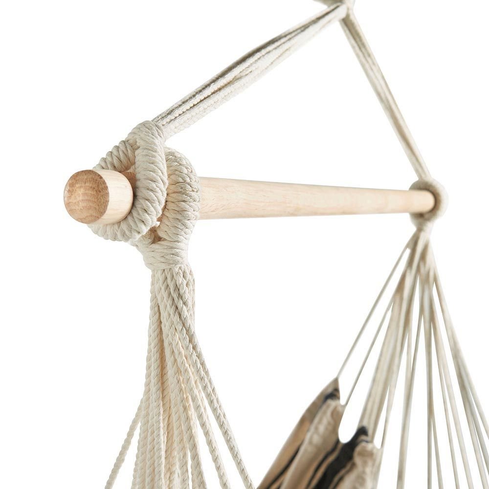 Seville Striped Hanging Swing Chair - Image 11
