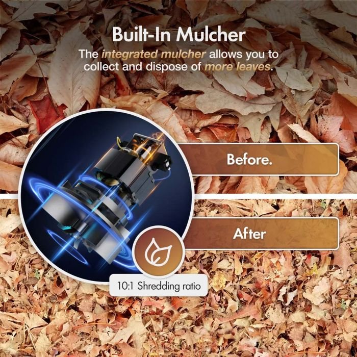 Leaf Blower with Vacuum & Mulcher - Image 5