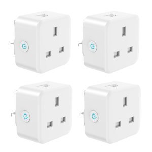 4 Pack Smart Plug with Energy Monitoring works with Alexa and Google Home