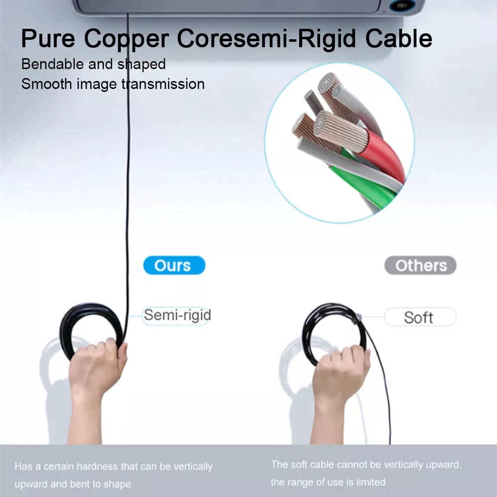 32ft Industrial Waterproof Endoscope Camera with 4.3'' Screen - Image 4