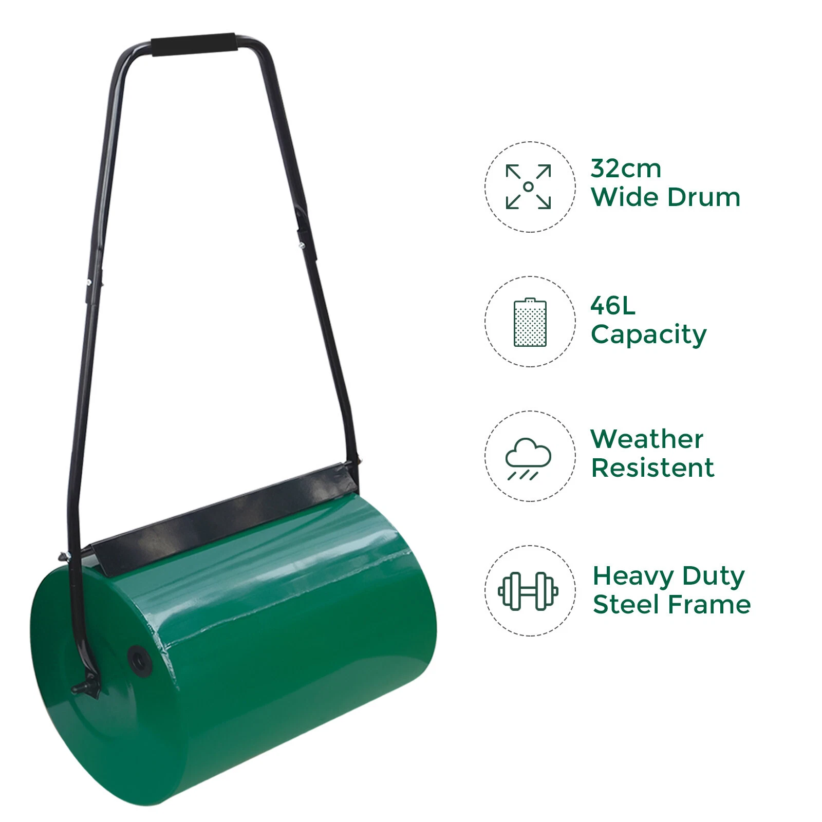 46L Garden Lawn Roller - Image 4