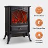 1850W Small Black Stove Heater
