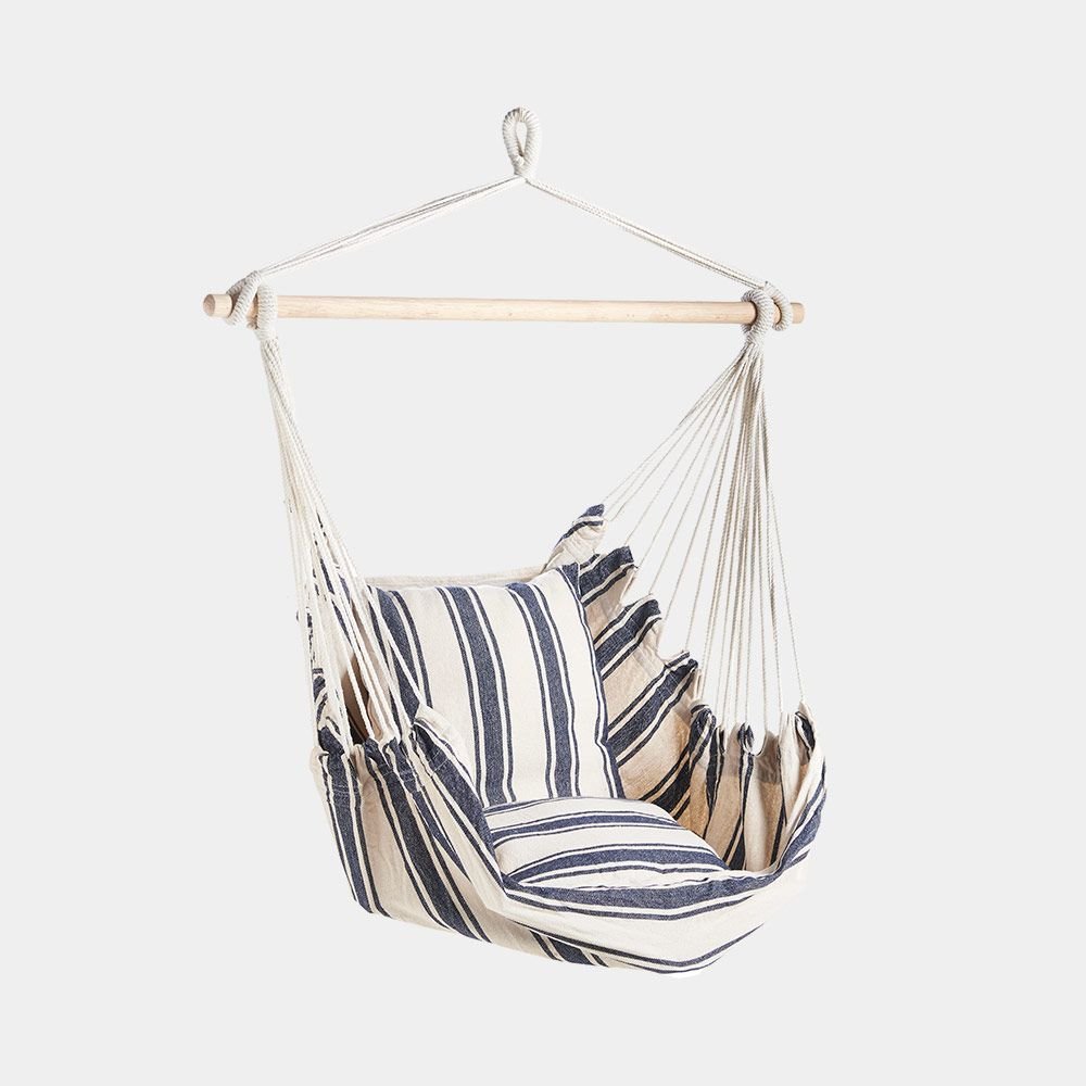 Seville Striped Hanging Swing Chair - Image 9