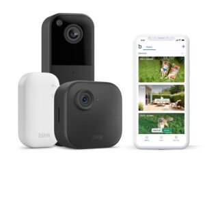 Blink Outdoor 4 Camera + Blink Wireless Video Doorbell Bundle