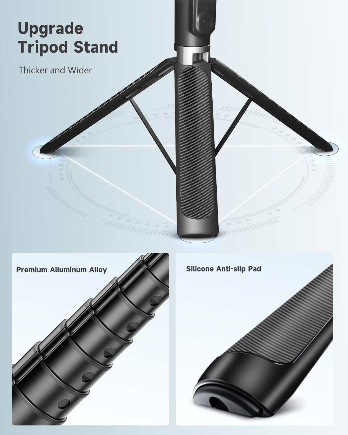 180cm Aluminum All in One Extendable Tripod - Image 2