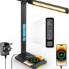 Dimmable LED Lamp Desk with Wireless Charger