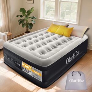 140 x 190 x 46cm Inflatable Air Bed Mattress Built in Pump