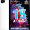 Tablet 10 Inch Android 15, Tablets 16GB RAM 1TB Expandable, Android Tablet 1332 * 800 HD, 5G WiFi, BT5.4, 5MP Dual Camera, Tab PC 5000mAh Battery, GMS Widevine L1 (White)
