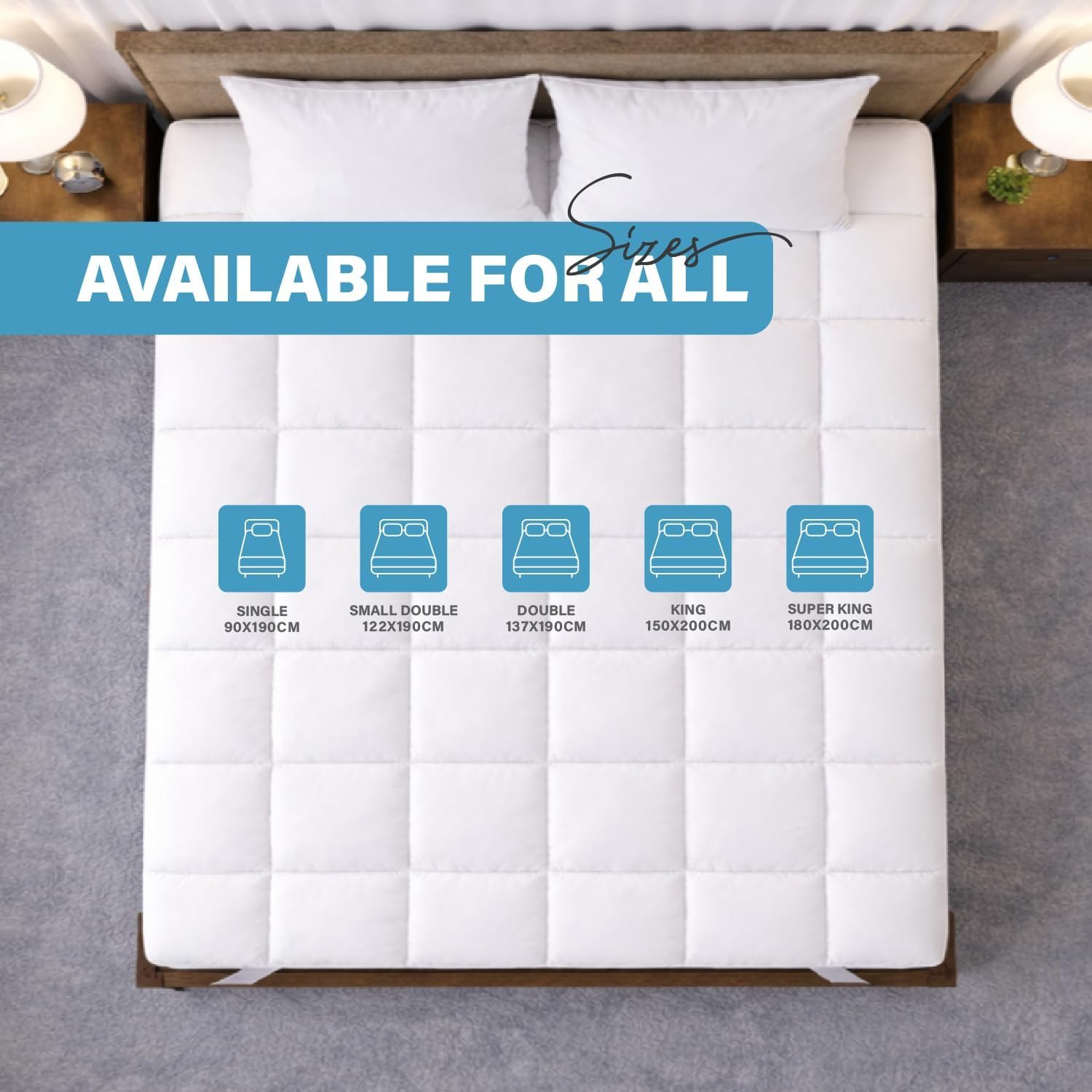 Hypoallergenic Mattress Topper - Image 2