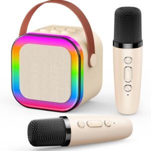 Kids Karaoke Machine 2 Microphones Gifts Set
