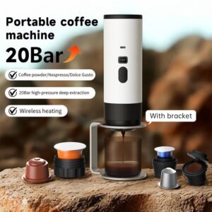 3 in 1 Portable Wireless Espresso Coffee Machine