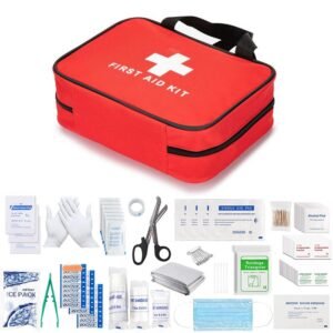 391 Piece First Aid Kit Bag - Emergency Medical Bag