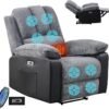 8 Point Heated Massager Armchair Sofa