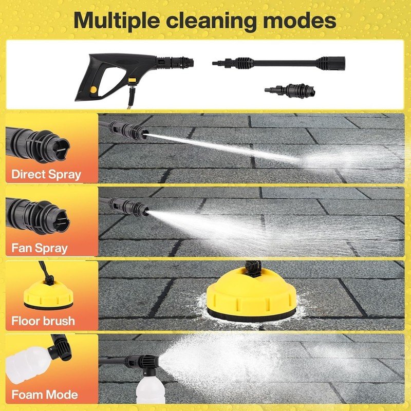130 Bar High Power Jet Pressure Washer - Image 5