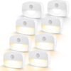 8 Pack Motion Sensor LED Night Lights