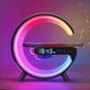 RGB Speaker Wireless Charger Lamp Alarm Clock