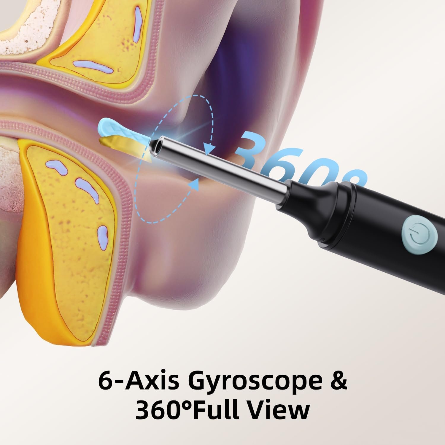 Wireless Camera Ear Wax Removal Kit - for iOS & Android - Image 2