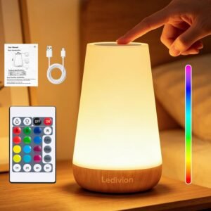Touch LED Bedside RGB Night Light