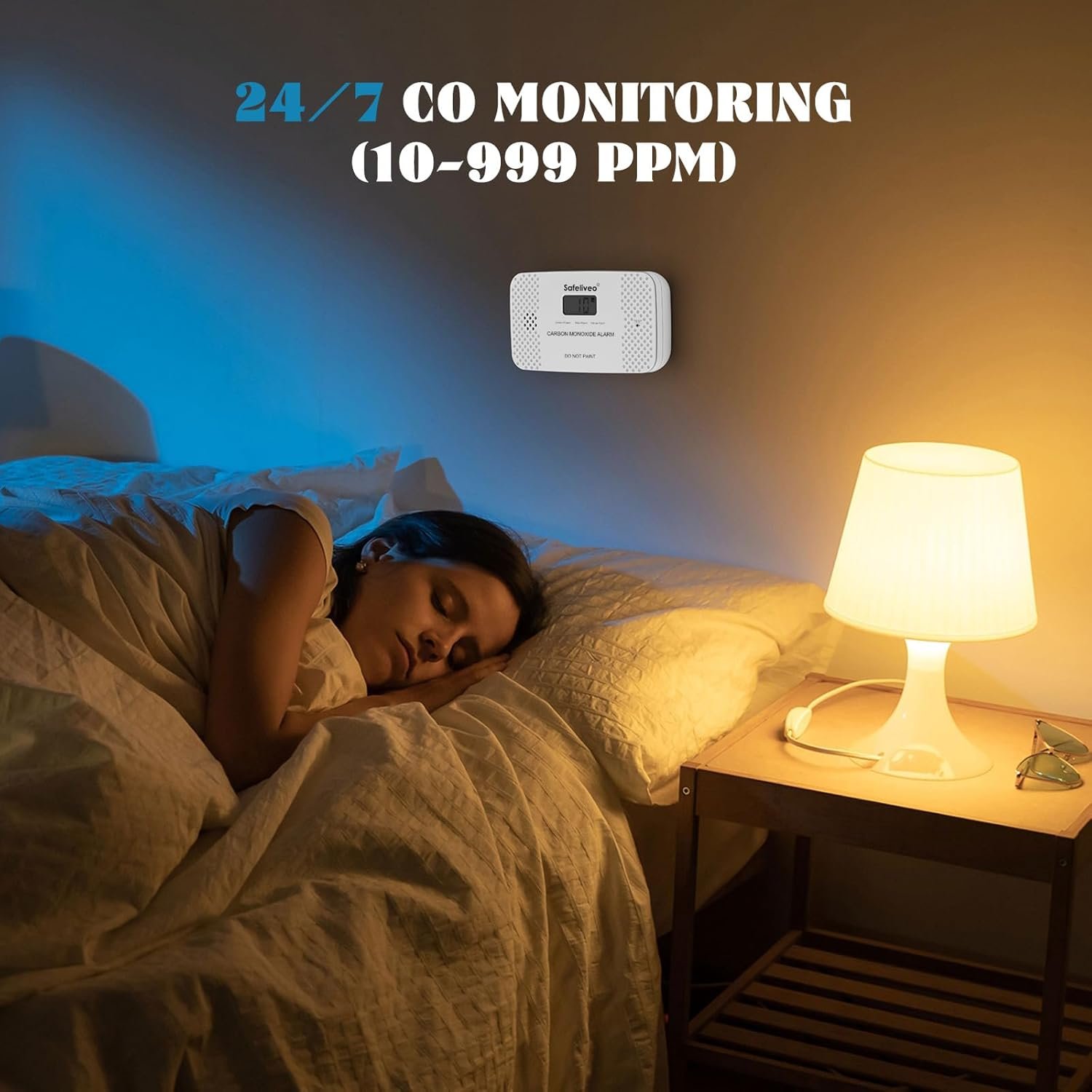 Carbon Monoxide Detector with Digital Display - 10 Year Sensor Life - Image 5