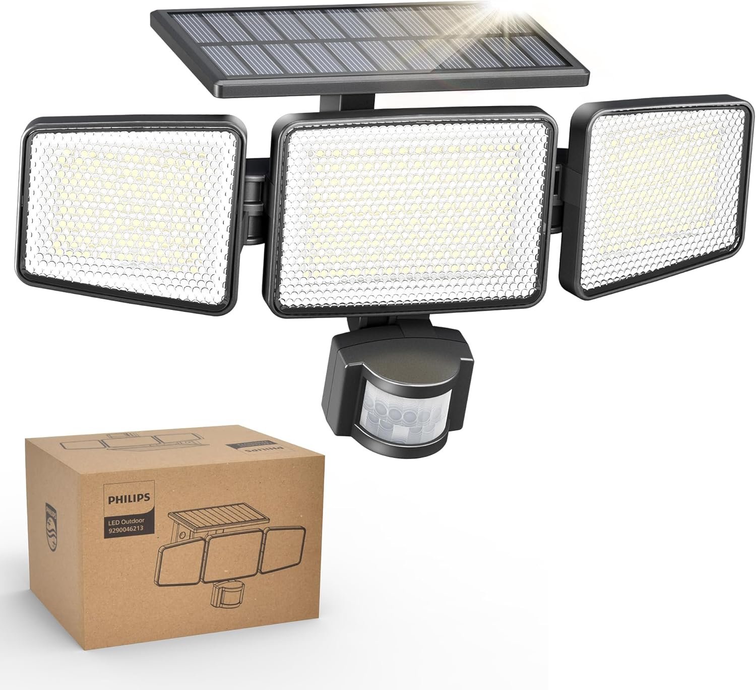 302 LED Motion Sensor Solar Security Light - Image 2
