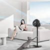 2 in 1 Ultra Quiet Oscillating Adjustable Fan with 90° Wide Angle 
