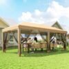 6 x 3m Pop Up Party Tent Canopy with 6 Removable Sidewalls