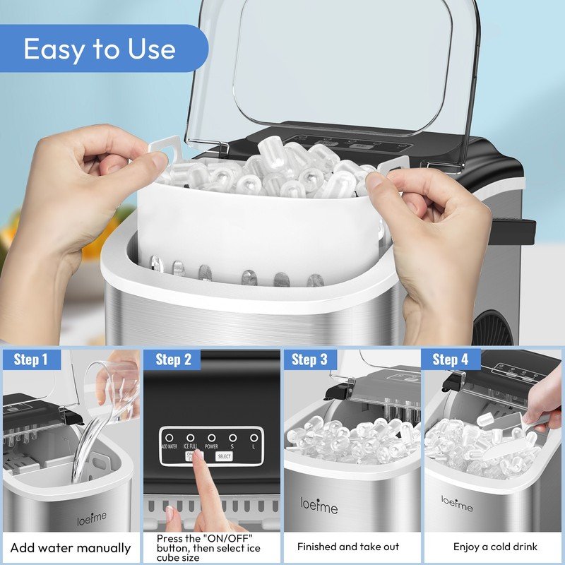 1.2L Ice Maker Machine - Image 4