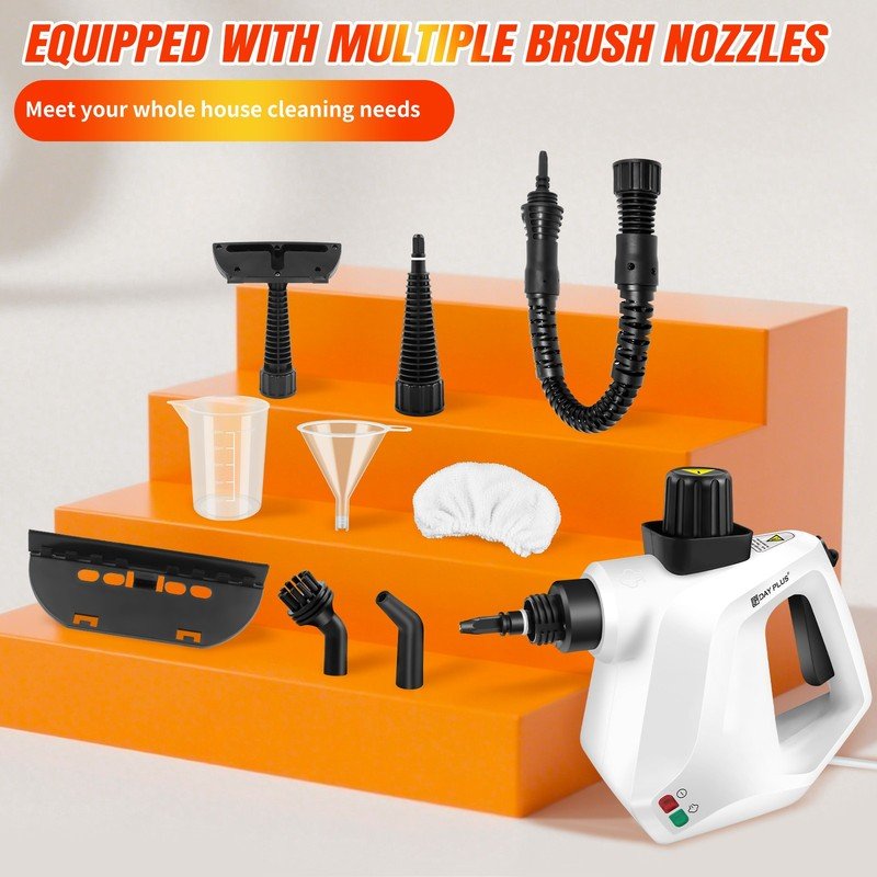 10 in 1 Electric Handheld Steam Cleaner & Accessories - Image 5