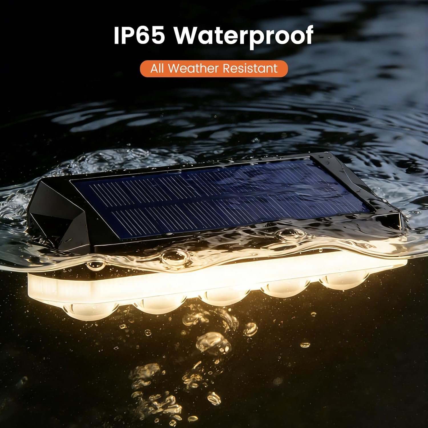 6 Pack Solar RGB Garden Outdoor Lights - Image 2