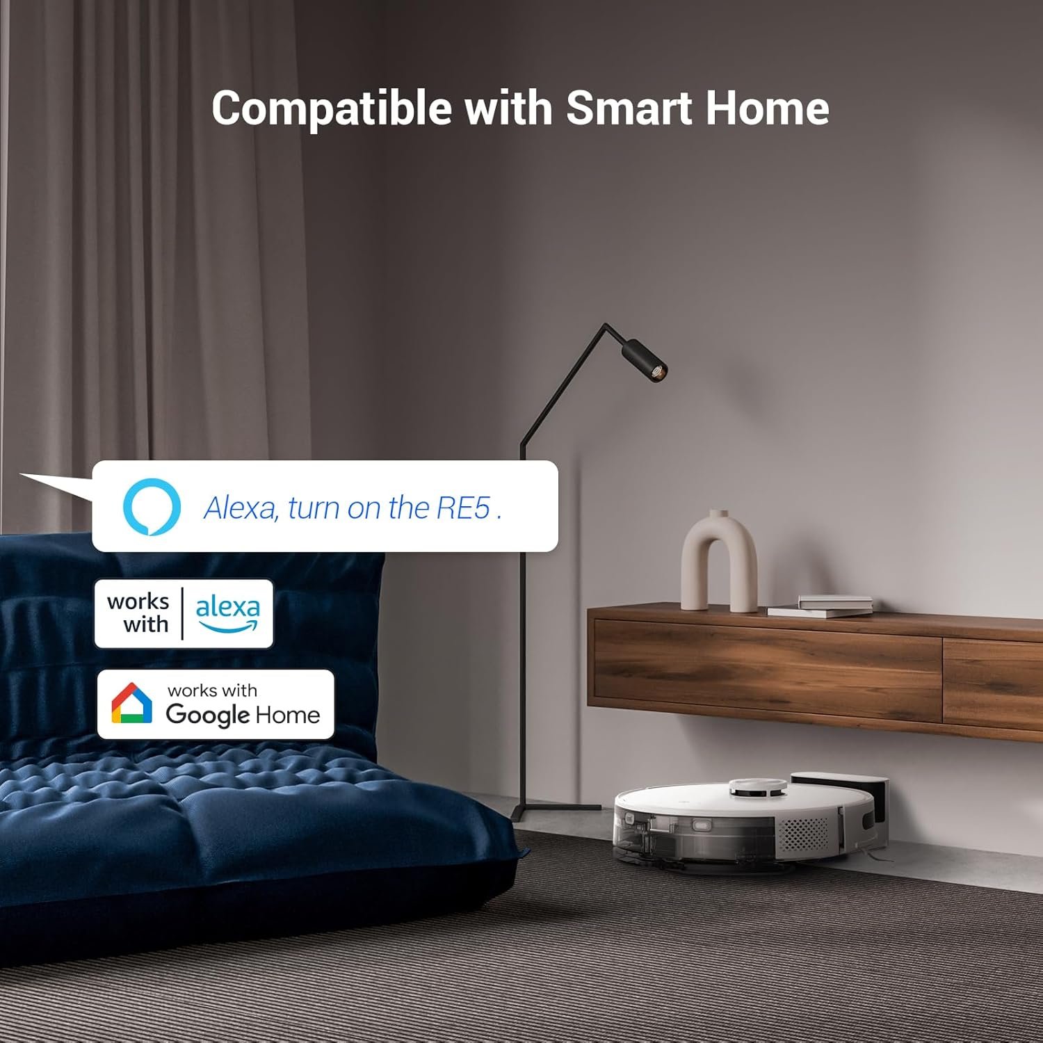 Robot Vacuum Mop Cleaner with LiDAR Obstacle Avoidance - Image 8