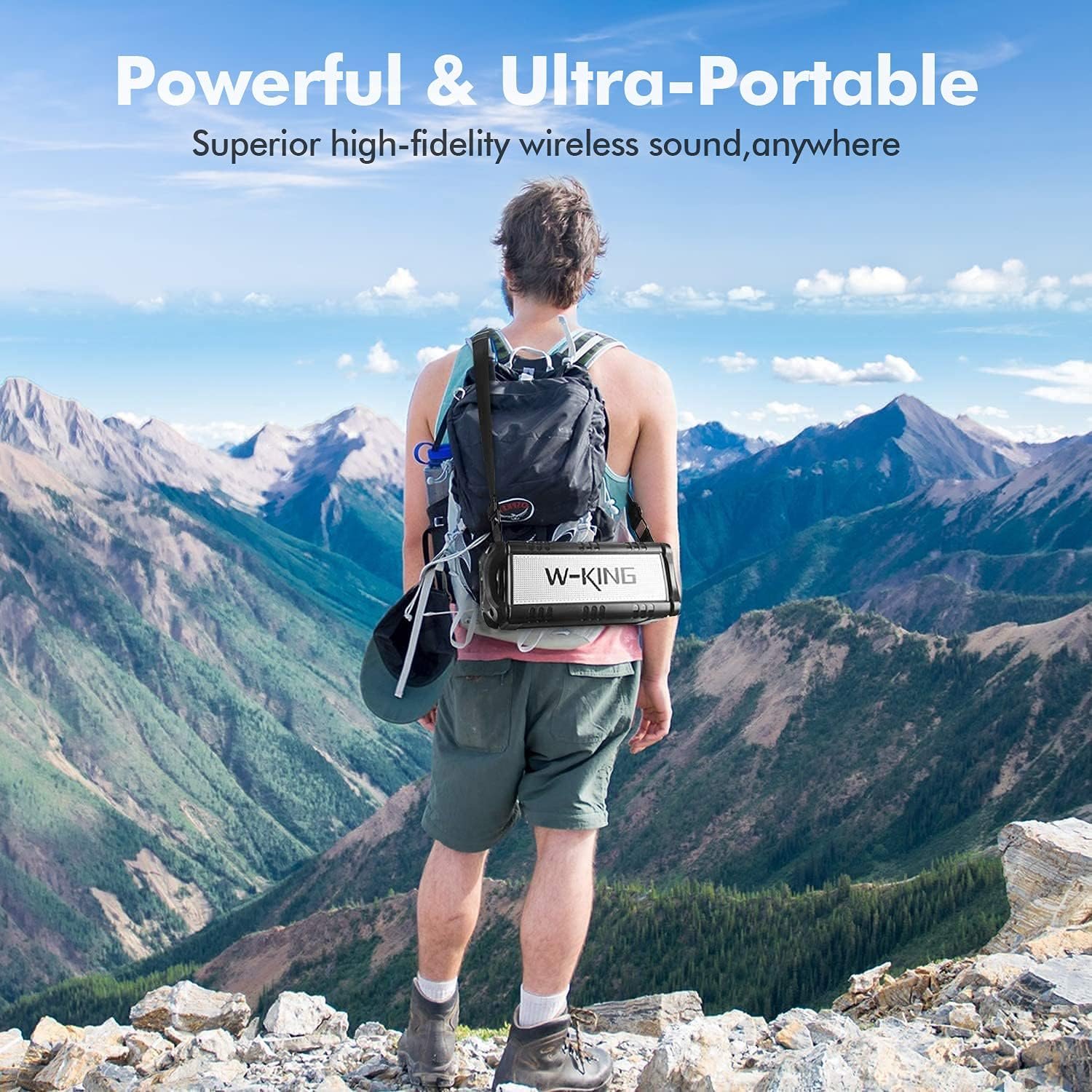 90W Max Wireless Waterproof Bluetooth Speaker - Image 7