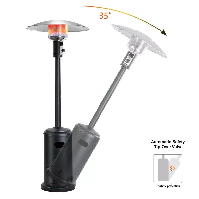 8.8KW Standing Gas Patio Heater - Image 5