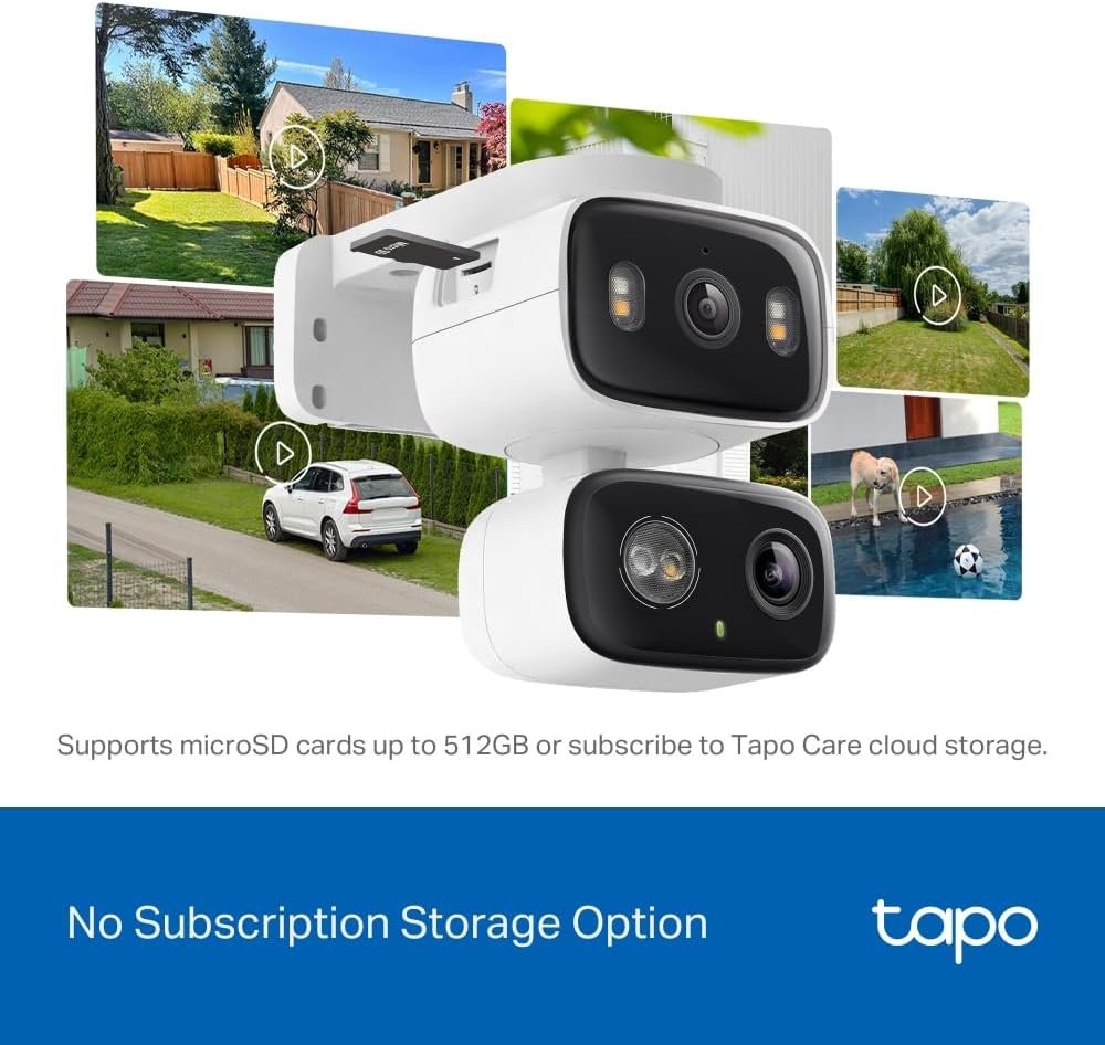 AI Smart Dual Lens Security Wide angle Camera - Image 8