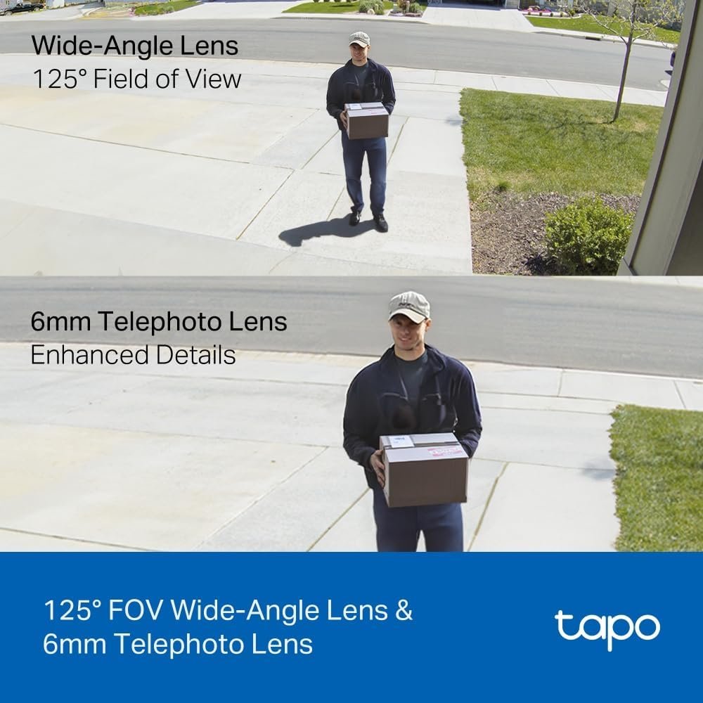 AI Smart Dual Lens Security Wide angle Camera - Image 3