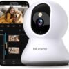 360° Smart Pet Indoor Security Camera with Motion Tracking