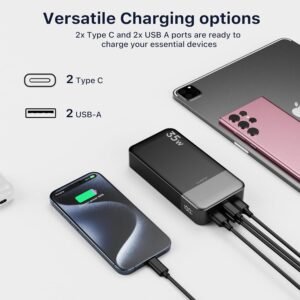 20000mAh 35W Fast Charging Power Bank