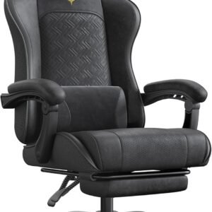 Ergonomic Office Gaming Chair with Footrest