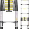 3.2M Telescopic Ladder with Non-Slip Feet