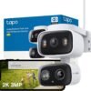 AI Smart Dual Lens Security Wide angle Camera