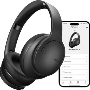 Wireless Headphones Over Ear with APP Control | 90H Playtime