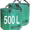 2 pack 500L Garden Reusable Waste Bags