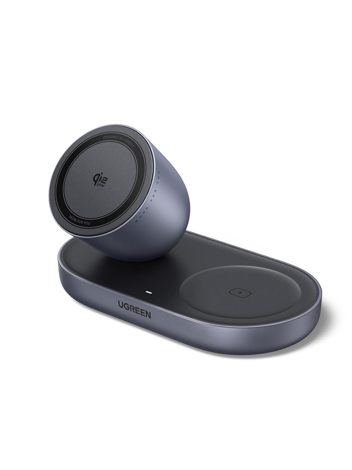 Qi MagSafe Wireless Charger Stand for iPhones and Airpods