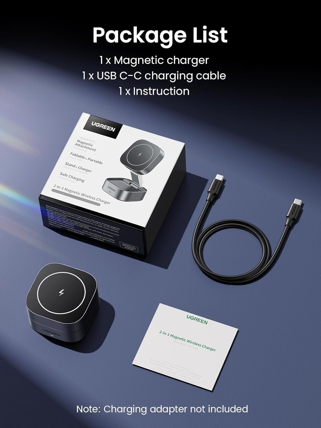 2 in 1 MagSafe Wireless Charger for iPhone and AirPods - Image 9