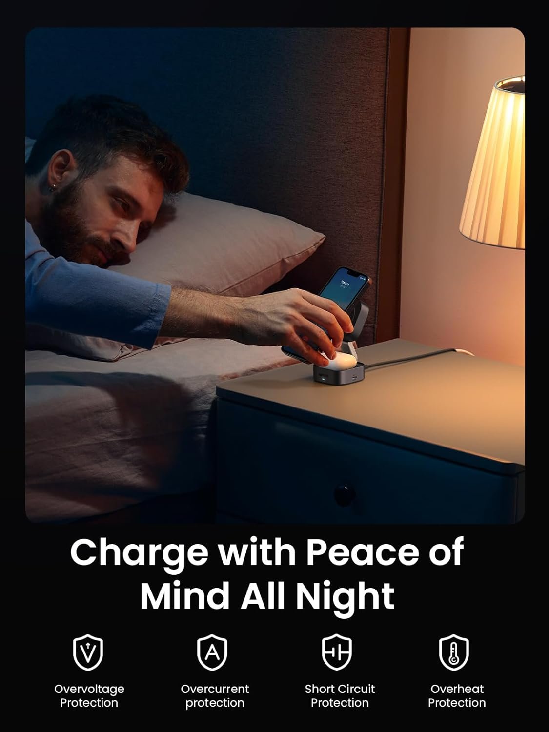 2 in 1 MagSafe Wireless Charger for iPhone and AirPods - Image 7