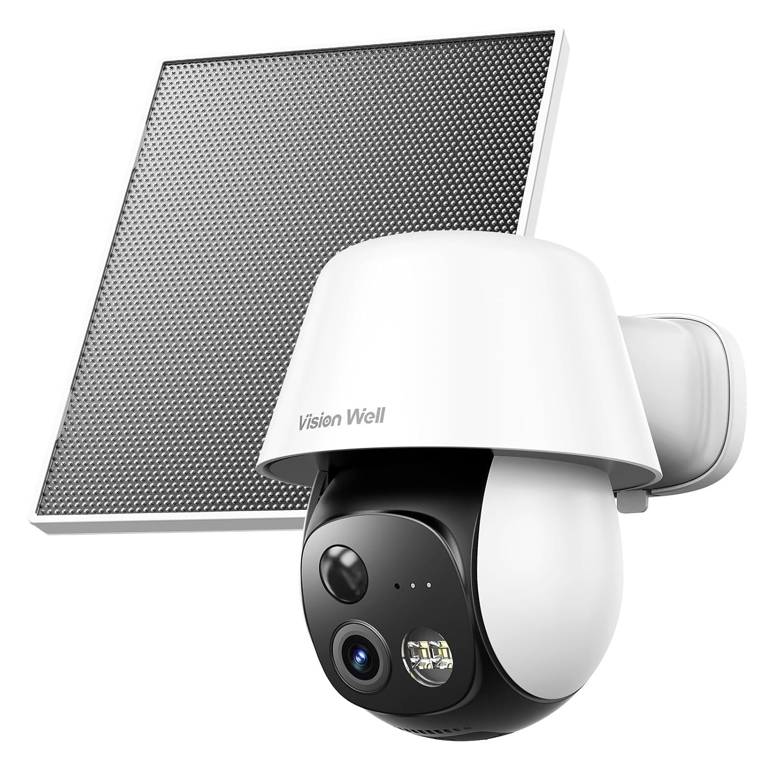 360° Wireless Solar Security Camera with AI Human Detection