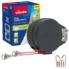 Dual Cordomatic Retractable Washing Line, 30m (2 x 15m Clothes Line)