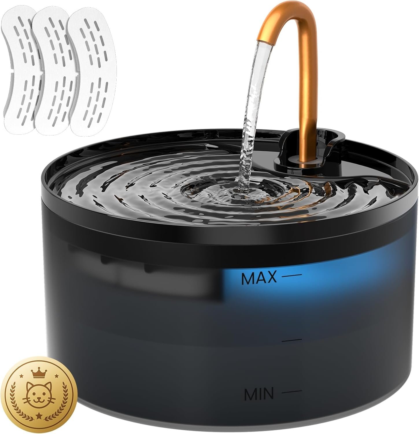 2.1L Ultra Silent Cat Water Drinking Fountain - Image 2