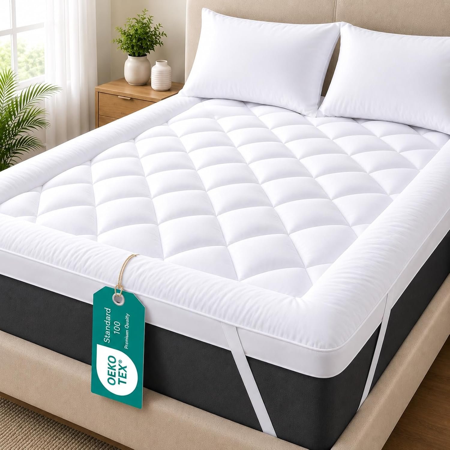 King Size Super Soft Microfiber Mattress Topper