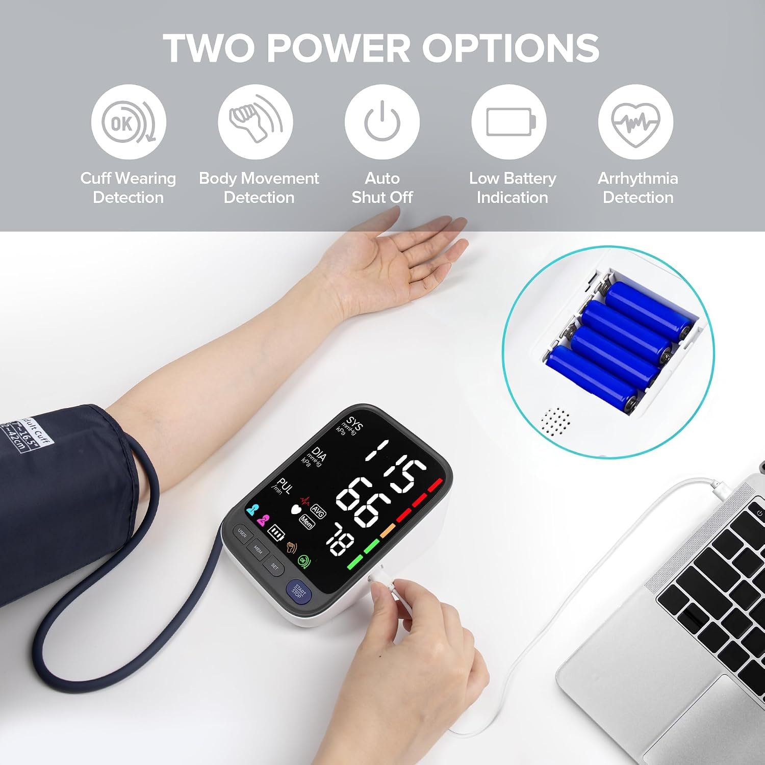 New Generation Blood Pressure Monitors with 6.4" Super LED Display - Image 4