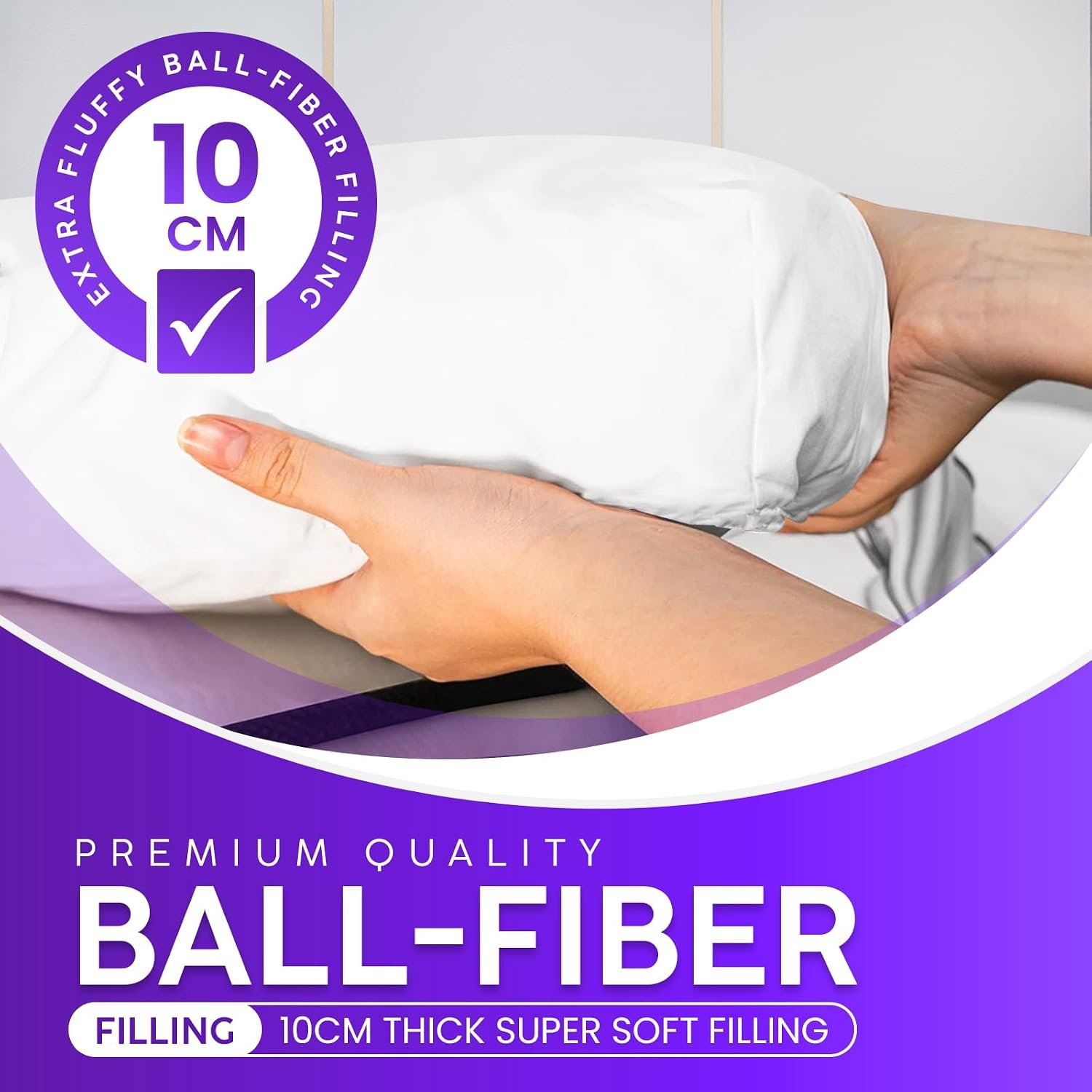 King Size Super Soft Microfiber Mattress Topper - Image 6